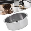 Stainless Steel Coffee Filter, 51mm Double Layer Pressurized Filter Basket