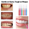 48 PCS Interdental Brushes – Portable Tooth Cleaning Tools for