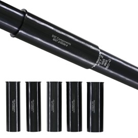 DJC Bike seatpost shim adapter 100mm 60mm 22.2 25.4 27.2 28.6 30 30.4 30.9 31.6 33.9 34.9 mm Aluminum MTB seat Post tube adapter,long 10cm 27.2-30.9