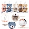 5 Pieces Mini Bear Plush Stuffed 4 Inch,Multicolor Soft Plush,Cuddly