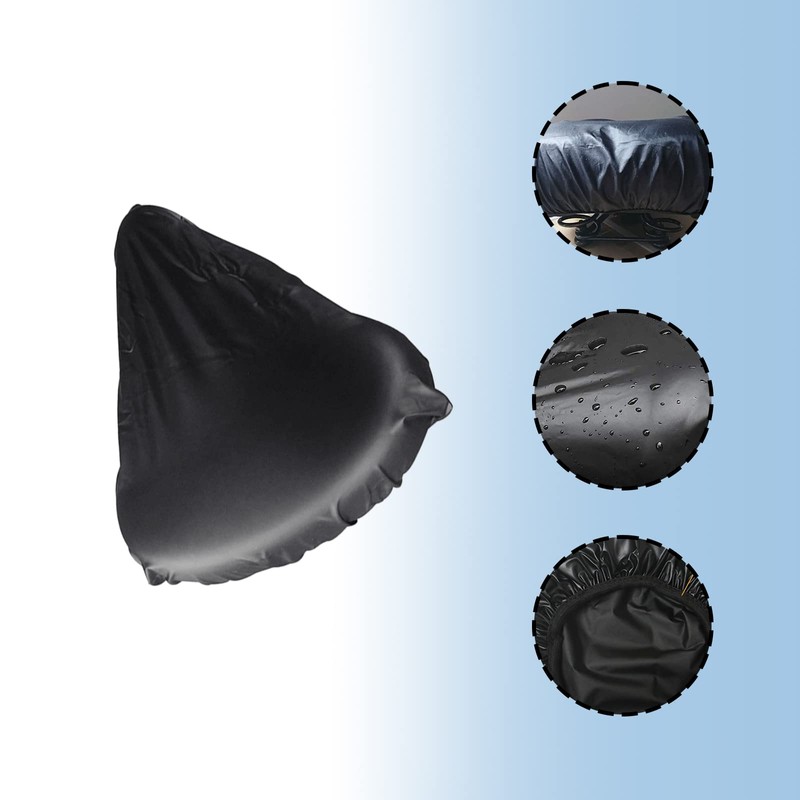 ZoeTekway Pack of 5 Saddle Protectors, Waterproof Bicycle Saddle Cover,