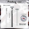 Xuhal 6 Pcs Stainless Steel Kitchen Thermometer with 5 Inch