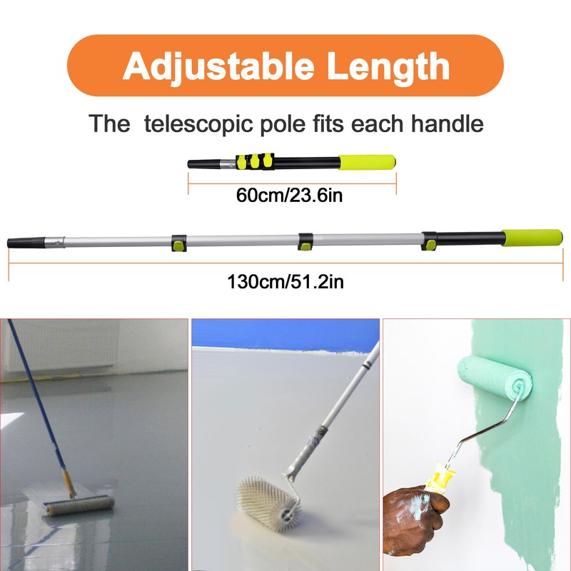 Self Leveling Cement Tool Kit,Spike Shoes for Epoxy Flooring, Spike
