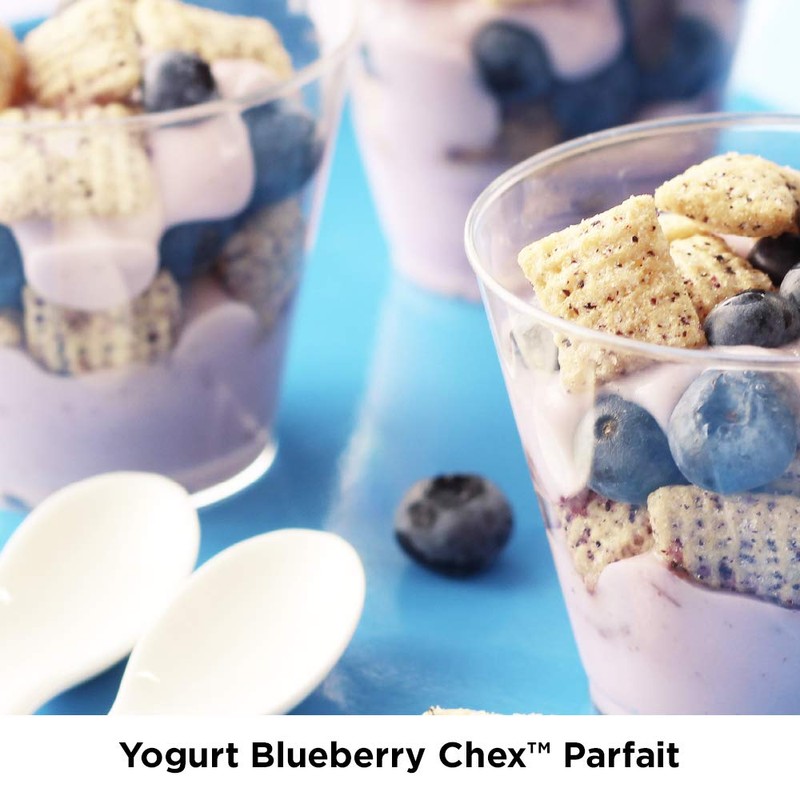 Chex Breakfast Cereal, Blueberry, Gluten Free, 12 oz