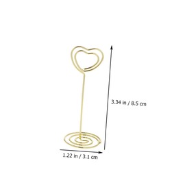 VILLFUL Multi-Functional Business Card Holder Decorative Memo Clip Lightweight Photo Holder for Desktop