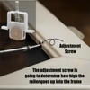 Sliding Screen Door Bottom and Top Rollers Replacement with 1"
