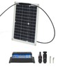 15W 18V Solar Cell Panel Monocrystalline Solar Panel Portable Solar