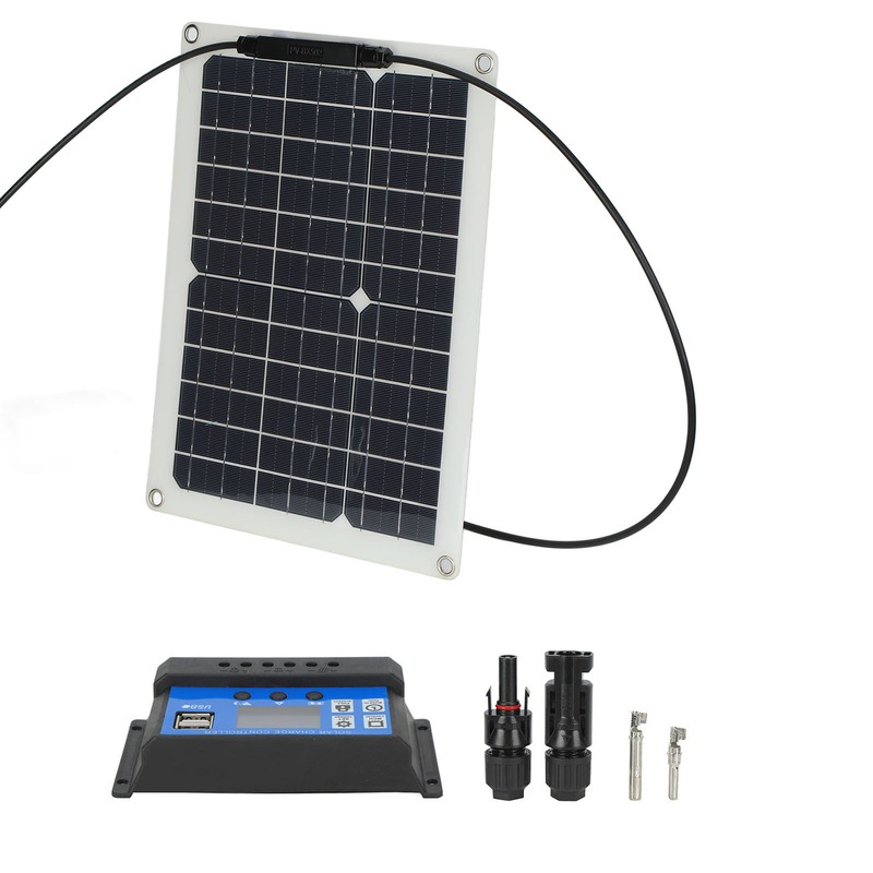15W 18V Solar Cell Panel Monocrystalline Solar Panel Portable Solar