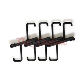 The Ondam Ring for Wire Mesh Black Ring for Wire Mesh Portable Ring for Wire Mesh Tag Ring Hook lid for wire mesh