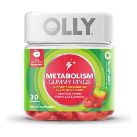 Olly Metabolism Gummy Rings Balance Y Metabolismo 30gomitas Sabor Manzana