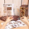 MiniCity DIY Book Nook Kit for Adults, 3D Wooden Puzzle