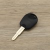 EMSea 2 Pieces Car Remote Key Shell 1 Button Compatible