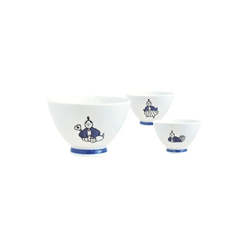 Ippinsha 85407 KYU-JITSU Rice Bowl, Diameter 4.1 x 2.4 inches