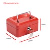 Burg-Wachter CB01R Money 5015 6" Cash Box - Red