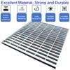 MOSINSBO Galvanized Steel Drain Grate, 24x24 Outdoor Drain Cover, B