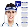 Protector Facial Antivaho Ajustable con Visera Ancha y Protección Completa