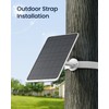 Reolink 12W Solar Panel White, Non-Stop Solar Power Supply for