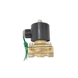 Aootiver Replacement for 1/2 inch 24V AC VAC Brass Electric Solenoid Valve NPT Gas Water Air Normally Closed NC