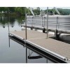 TAYLOR MADE True Color Boat Dock Edge Side Guard 10' Lx 3.5" W x 1-3/8" H Silver