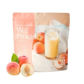 Well Protein ピーチ 300g 植物性プロテイン 置き換え ダイエット ピープロテイン ウェルプロ PMS 睡眠 テアニン えんどう豆 anomabeauty anoma