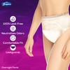 BODYFORM Period Pants - Women's Disposable Overnight Underwear - Heavy