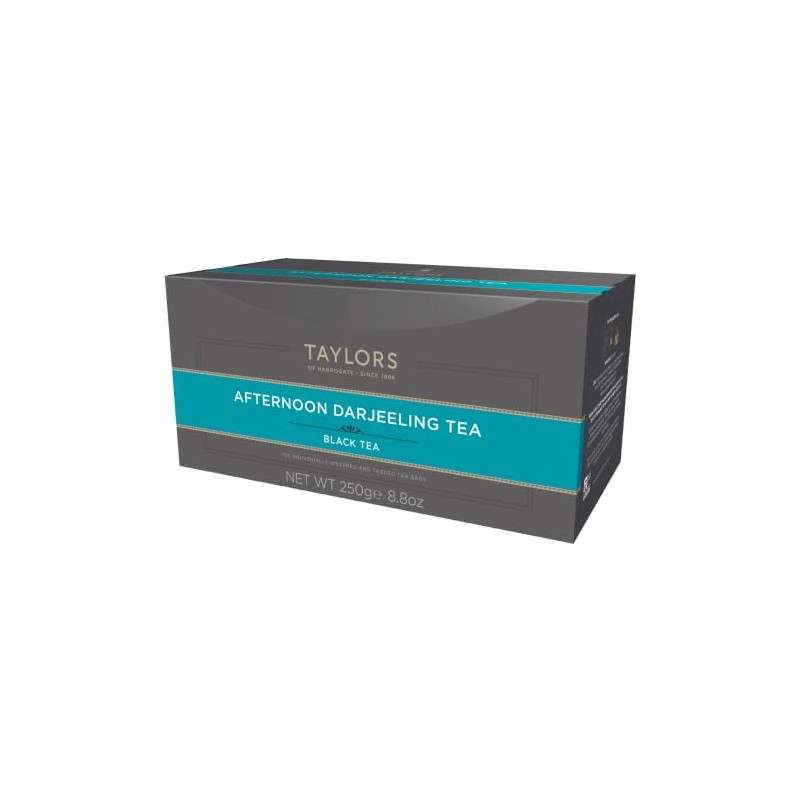 Taylors of Harrogate Afternoon Darjeeling, Black Tea, Individually Wrapped Bags