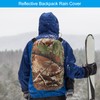 PATIKIL 45-55L Waterproof Rucksack Cover, Non-Slip Backpack Rain Cover for