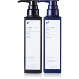 Ocean Trico Senses Answer Scalp Shampoo Treatment Set, 11.2 fl oz (330 ml) / 11.6 oz (330 ml)