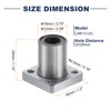 QUARKZMAN LMK10 UU Linear Ball Bearing 10 mm Bore 19
