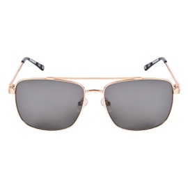 Timberland Golf 7257 Aviator Sunglasses, Gold Frame/Amber Lens