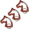 KON Carabiner Horse Shaped Cute Keychain Hook Aluminum Multi-functional Carabiner