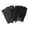 Adapter Universe Driver's Gloves Retro Vintage Leather Fingerless Driving Gloves