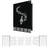 Irich A4 Music Folder, Waterproof Plastic Presentation Folder, Index Folders,