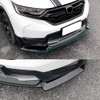 MUTUSAISI Gloss Black Front Bumper Lip Spoiler Splitter Fit for