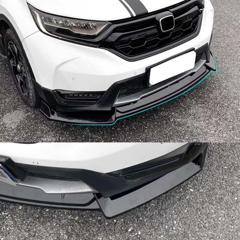 MUTUSAISI Gloss Black Front Bumper Lip Spoiler Splitter Fit for