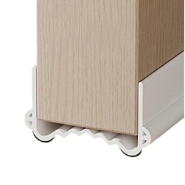 Premium Door Gap & Draft Blocker Door Gap Sealer (Black)
