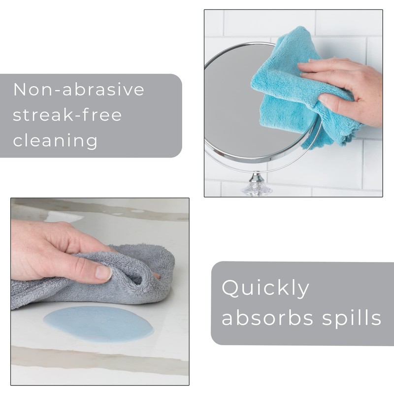 Smart Design Cleaning Cloth - Set of 8 - Non-Scratch