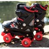 Childrens Kids Boys Girls 4 Wheel Adjustable Quad Roller Skates