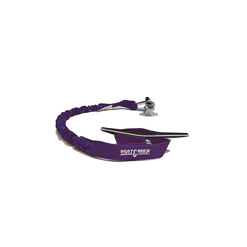 Boat Lines & Dock Ties Bungee Boating Dock Ties, One