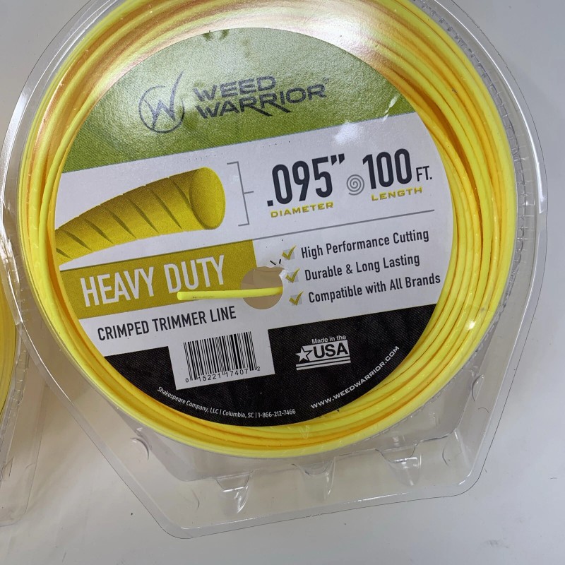 Weed Warrior 2 Pack - Weed Warrior Heavy Duty Crimped