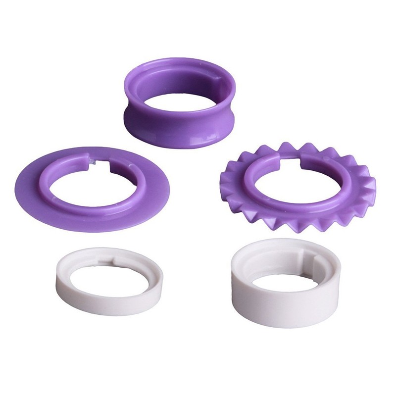 OFKPO Gitterwalze Teigschneider, Gitterroller Gitterschneider mit 14 Rädern, Lattice Roller
