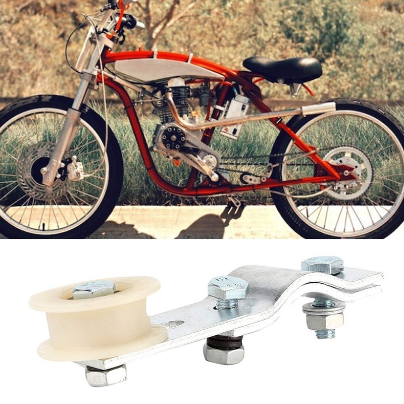 Engine Pulley Chain Roller Tensioner Bracket Motorcycle Adjuster Chain for
