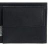 Oxmox Leather Wallet RFID Protect, Lizard Embossed Black, Classic