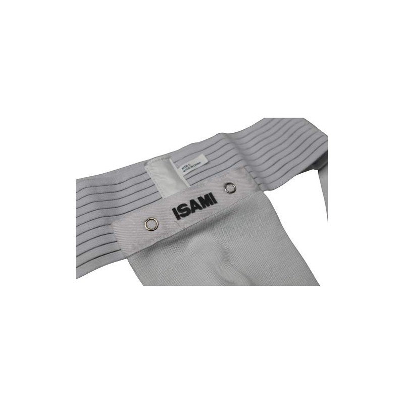 ISAMI Classic Gold Supporter (with cup) l-672 (White, M Waist