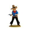 Collection figurine Tintin cowboy 11.5 cm Moulinsart 42191 (2015)
