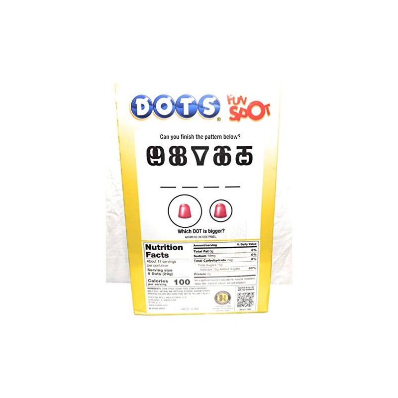 Dots Candy 17.8 onzas Super Size Box