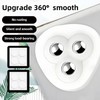 uadbau Appliance Slider, 8 Pack Self Adhesive Mini Caster Wheels,