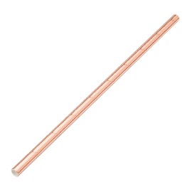 Utopia Biodegradable Paper Straws Metallic Copper - Pack of 250 - Eco Friendly Straws, Drinking Straws