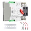 100Amp AC 110V Dual Power Automatic/Manual Transfer Switch 2P, Mini