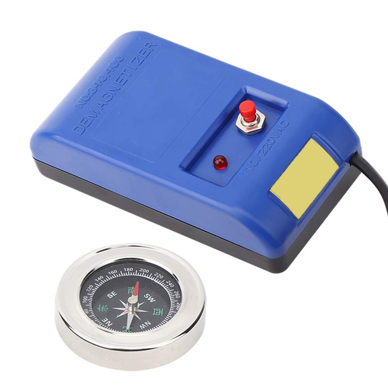 Demagnetizer, Electrical Watch Degausser Magnetizer Demagnetization Professional Degaussing Demagnetizer Tool